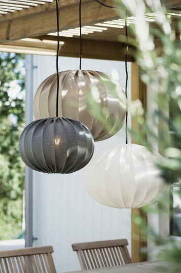 PR Home HILMA utendørs anhengslampe 60 cm Hvit Taklamper utendørs