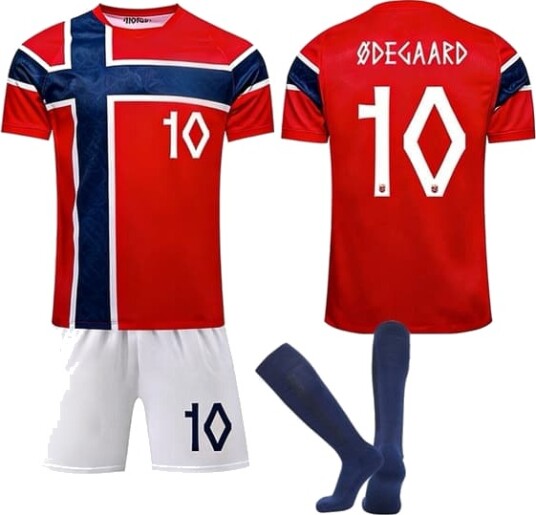 2026 VM Norges fotballdrakter Barn og voksne hjemme