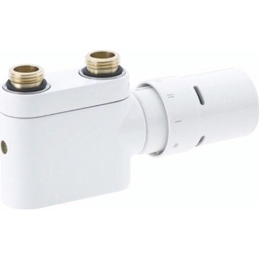 Danfoss Ventilsett Lige Vhxduo Inkl. RAX Termostat Hvit