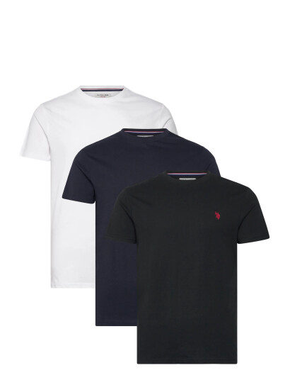 U.S. Polo Assn. Uspa T Shirt Arjun 3 Pack Multi/patterned S U.S. Polo Assn. Uspa T Shirt Arjun 3 Pack Multi/patterned S