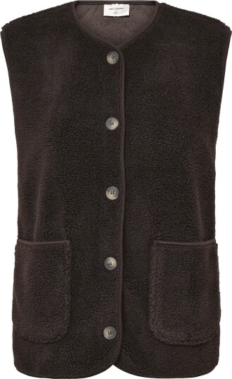 FREE/QUENT Fqteddy Waistcoat   MOLE   XS