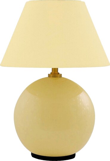 Globen Lighting Bærbar bordlampe Iris 16 Butter yellow Gul Oppladbare lamper