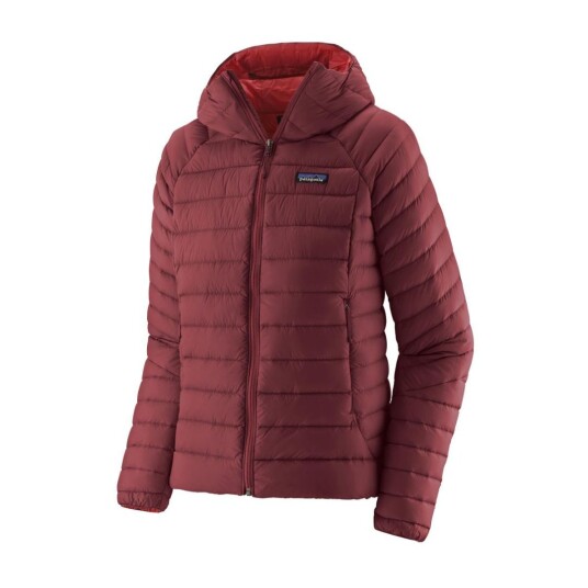 Patagonia W´S Down Sweater Hoody Dame Seqr Sequoia Red M