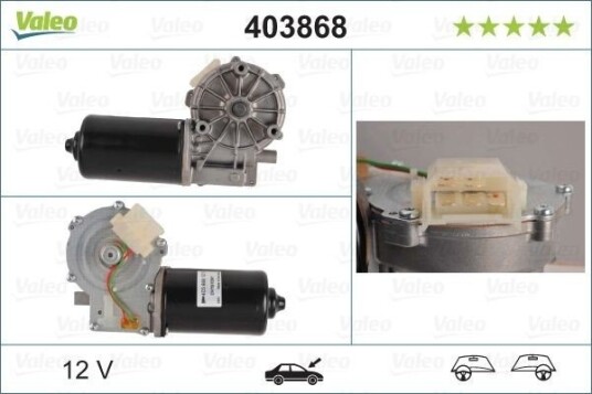 Vindusviskermotor VALEO 403868