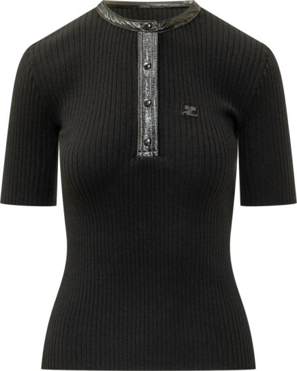 Courrèges Dame Topper Svart S,