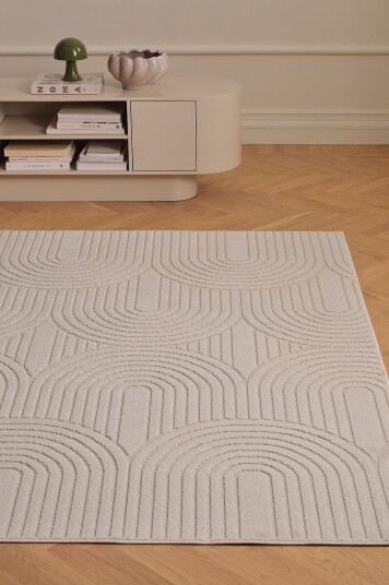 &Home Teppe Daisy Arches Hvit &Home Teppe Daisy Arches Hvit