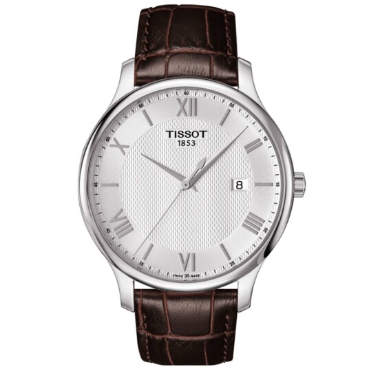 Tissot Tradition T0636101603800 - Herre - 42 mm - Analog - Kvarts urverk - Safirglass