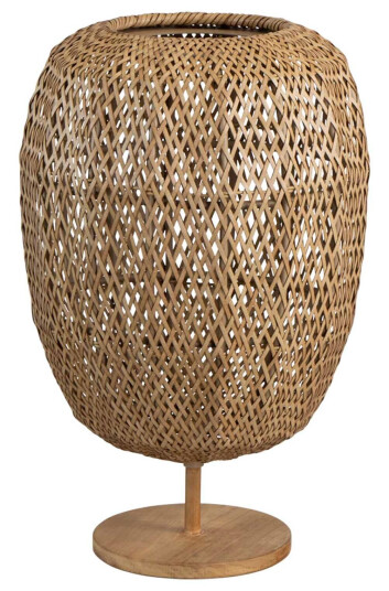 Cane-line Illusion Glow bordlampe Teak Mellom Natur