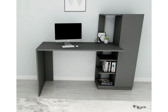 Skrivebord Andocester 120 cm Antrasitt