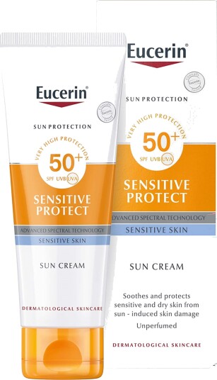 Eucerin Sun Sensitive Protect Creme SPF50+ 50 ml Eucerin Sun Sensitive Protect Creme SPF50+ 50 ml