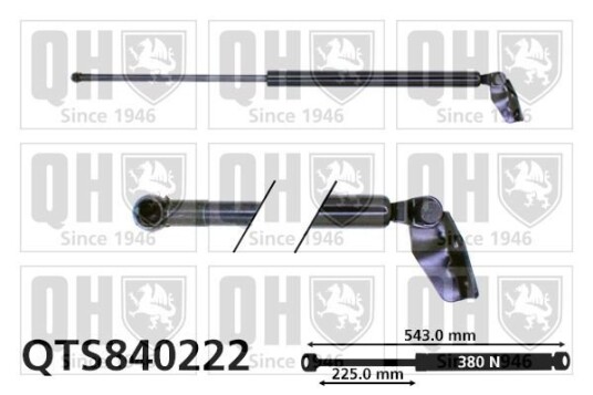 Baklukedemper QUINTON HAZELL QTS840222