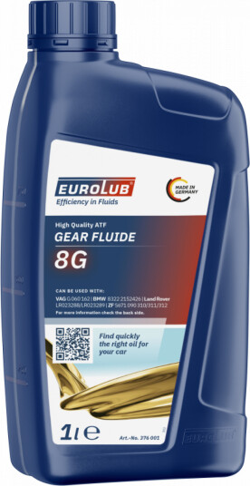 Transmisjonsolje EUROLUB Gear Fluide 8G 1L