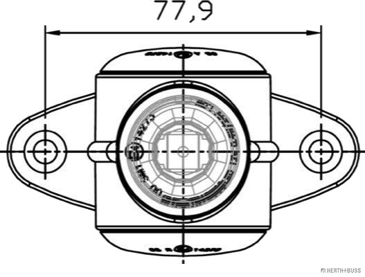 HERTH+BUSS ELPARTS 82710394 Konturlys