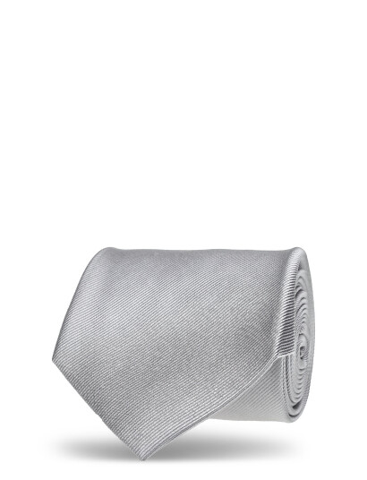 Amanda Christensen Classic Tie - Silver - ONE SIZE Amanda Christensen Classic Tie - Silver - ONE SIZE