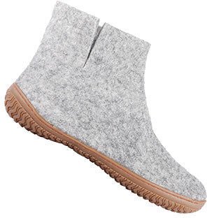 SHUS SHU`S Uldstøvle m. Gummi Sål Light Grey   36