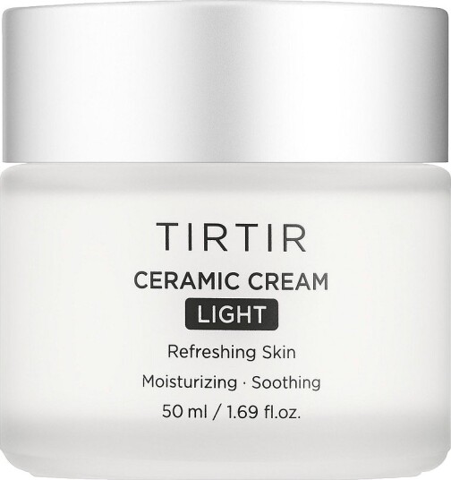 TIRTIR Ceramic Cream Light 50 ml - Fuktighetsgivende Ansiktskrem med Ceramider