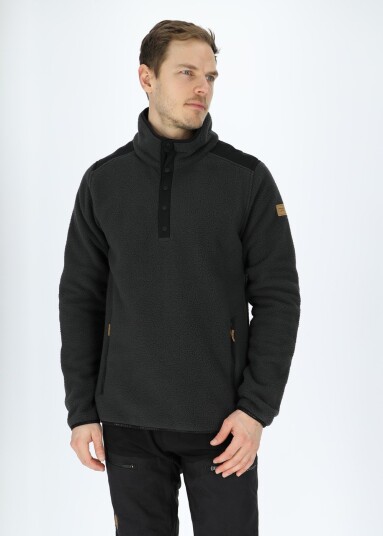 Swedemount Nordkap Pile Halfneck Dk. Charcoal/Black Xl Trøyer