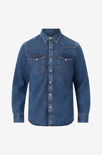Levi's Skjorte Barstow Western Standard LW SU Blå