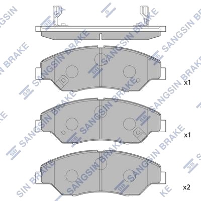 Hi Q SP1118 Bremseklosser