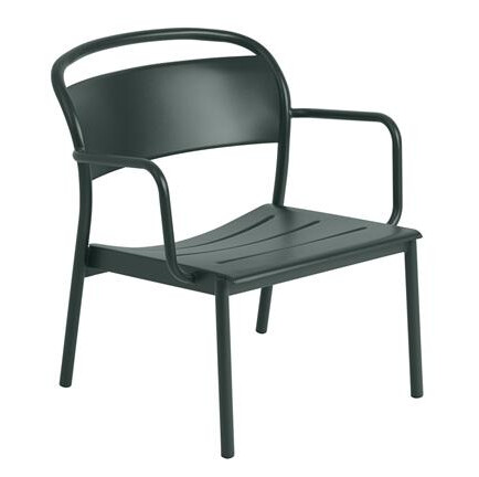 Muuto Muuto Linear Steel Lenestol Mørkegrønn