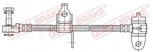 Bremseslange QUICK BRAKE 59.977X Bremseslange QUICK BRAKE 59.977X