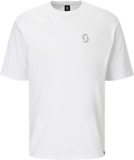 SCOTT Graphic Tee hvit herre SCOTT Graphic Tee hvit herre