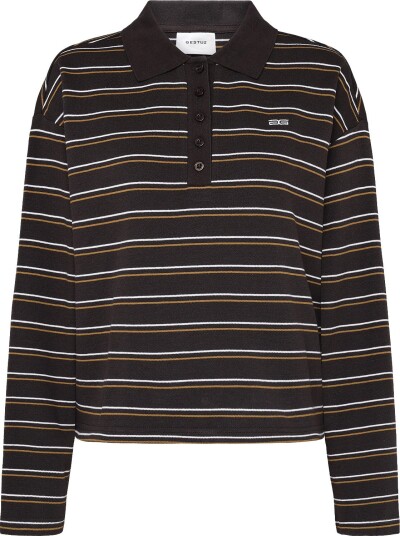 Gestuz Gzpilova Ls Polo Tee Brown L