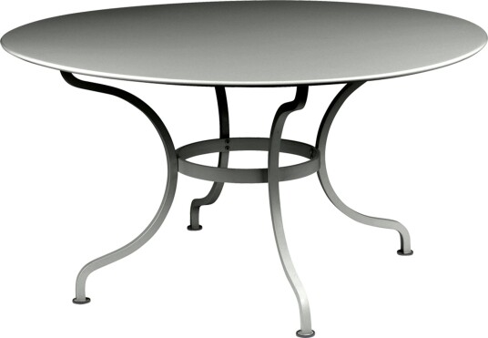 Fermob Romane Table Ø 137 Cm Rosemary Utendørs Spisebord Grønn Metall
