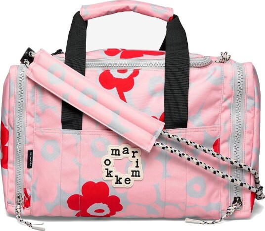 Marimekko Tsufe Mini Unikko - LIGHT PINK, GREY, RED - One Size