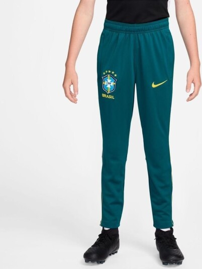 Brasil Treningsbukser Dri fit Academy Pro World Cup 2026   Geode Green/light Menta/gul Barn   Nike størrelse L: 147 158 cm
