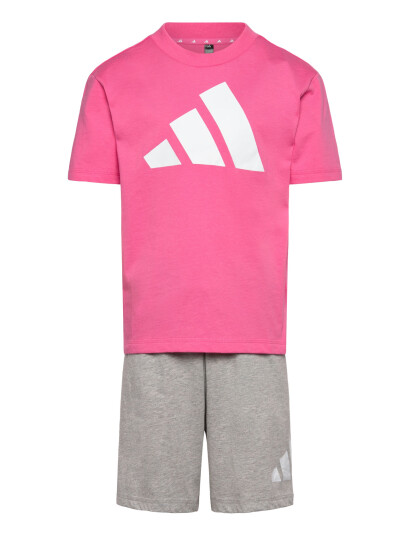 Adidas Sportswear Lk Bl T Set 160 Pink 104