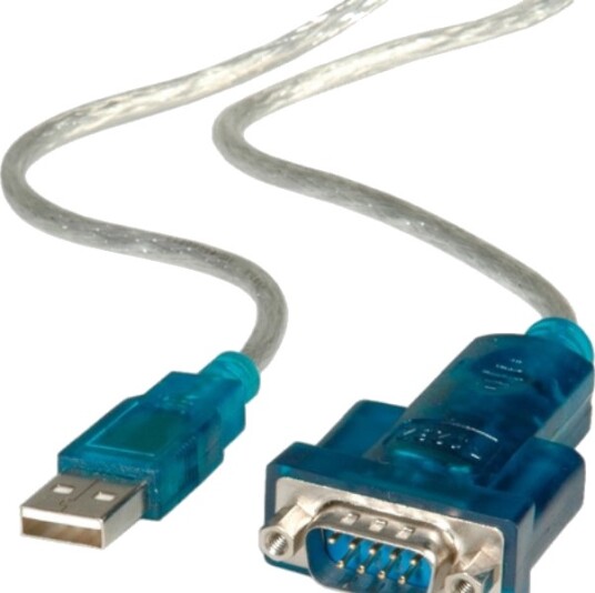 Value Converter Cable Usb To Serial 1.8 M Grå