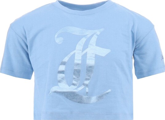 Juicy Couture T skjorte   Beskåret   Della Robbia Blue   Juicy Couture   14 15 år 164 170   T skjorte   Blå