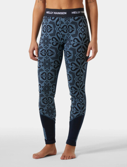 Helly Hansen W Lifa Merino Midw Gra Pant - Navy - XL