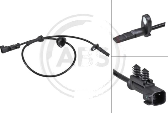 ABS sensor A.B.S. 30180 ABS sensor A.B.S. 30180