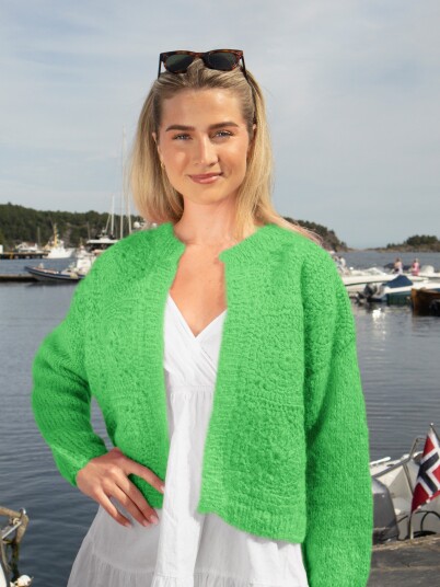 Garnius 24 47p Moselle jakke Mohair