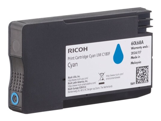 Ricoh - Cyan - Original - Tonerpatron