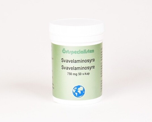 SVOVELAMINOSYRE 750mg 50 kapsler