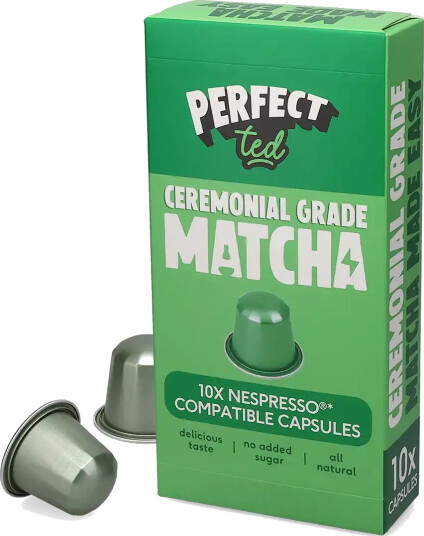 PerfectTed | Seremoniell matcha 10 kapsler til Nespresso®
