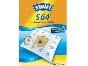 Swirl S 64 / S 66 Micropor Siemens Vs 20A00 - Vs 29A99 Vs 20B00 - Vs 29B99 Vs 90200 - Vs 90299 Super Vz 51Afab Vs 91000 -... 4 Stykker 1 Stykker