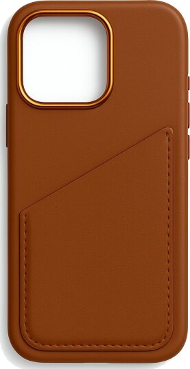 Moobio Mobildeksel Lær med Kortlomme (iPhone 16 Pro Max) Brun