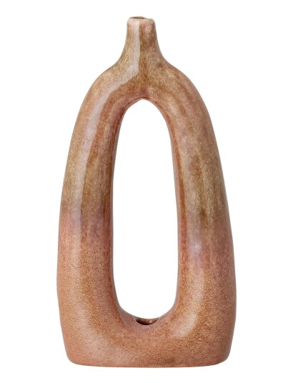 Bloomingville Deko Vase Orange Stentøj Orange H24.5CM