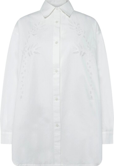Stella Nova Loose Shirt With Embroidery Anglais White 36 Stella Nova Loose Shirt With Embroidery Anglais White 36