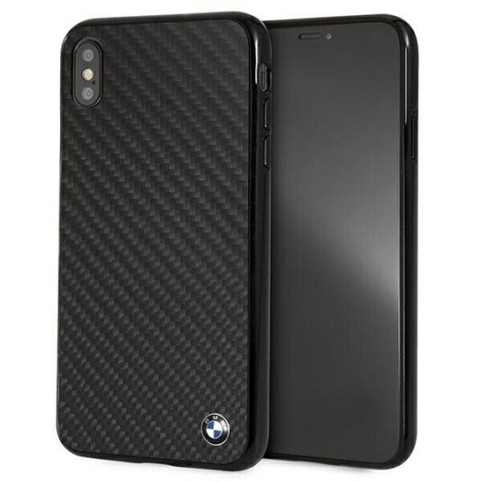 BMW Hardcase i Dokker Signature Carbon til iPhone Xs Max - Svart