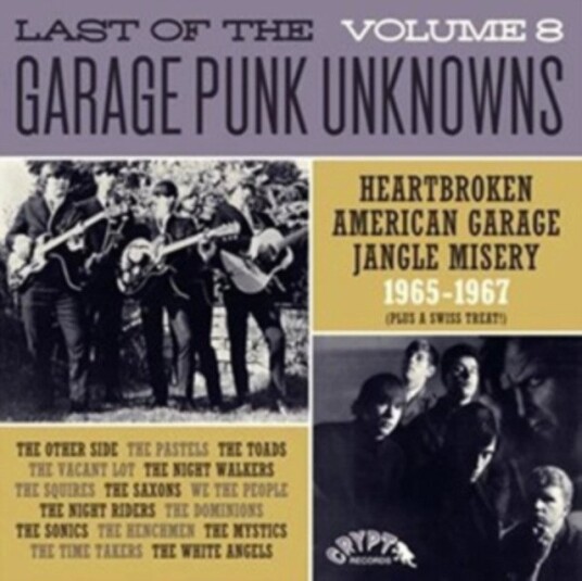 Diverse Artister Last Of The Garage Punk Unknowns Vol 8 Uk Vinyl