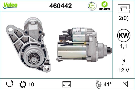 Starter VALEO 460442 Starter VALEO 460442
