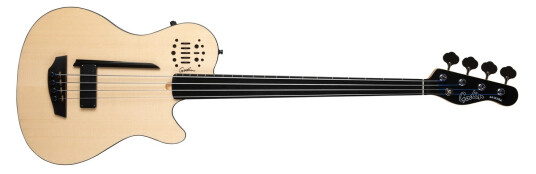Godin A4 Natural Fretless A/e Bass Godin A4 Natural Fretless A/e Bass