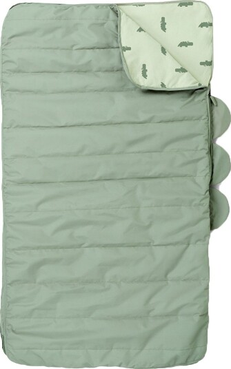 Done By Deer Croco Quiltet Sovepose Green