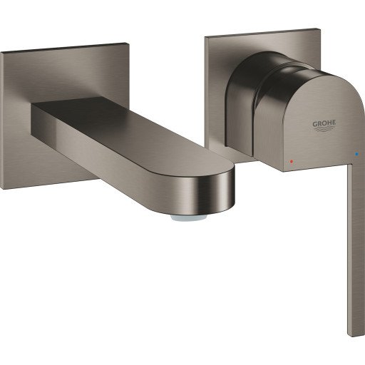 GROHE PLUS 2-HULLS SERVANTBATTERI BØRSTET HARD GRAFITT GROHE PLUS 2-HULLS SERVANTBATTERI BØRSTET HARD GRAFITT