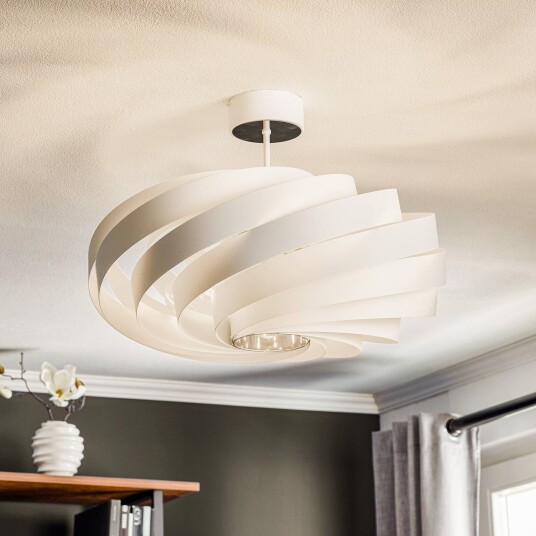 Domiluce Vento taklampe hvit Ø 60 cm metall E27